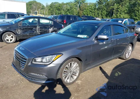 2016 Hyundai Genesis 3.8 from USA, damaged, VIN KMHGN4JE4GU118715